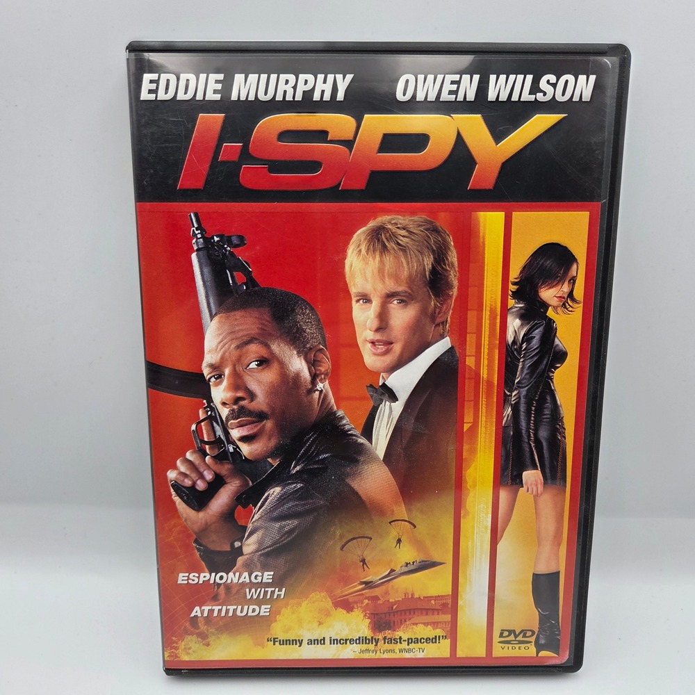 I-Spy DVD Eddie Murphy Owen Wilson Action Comedy 2002 Widescreen Full Screen